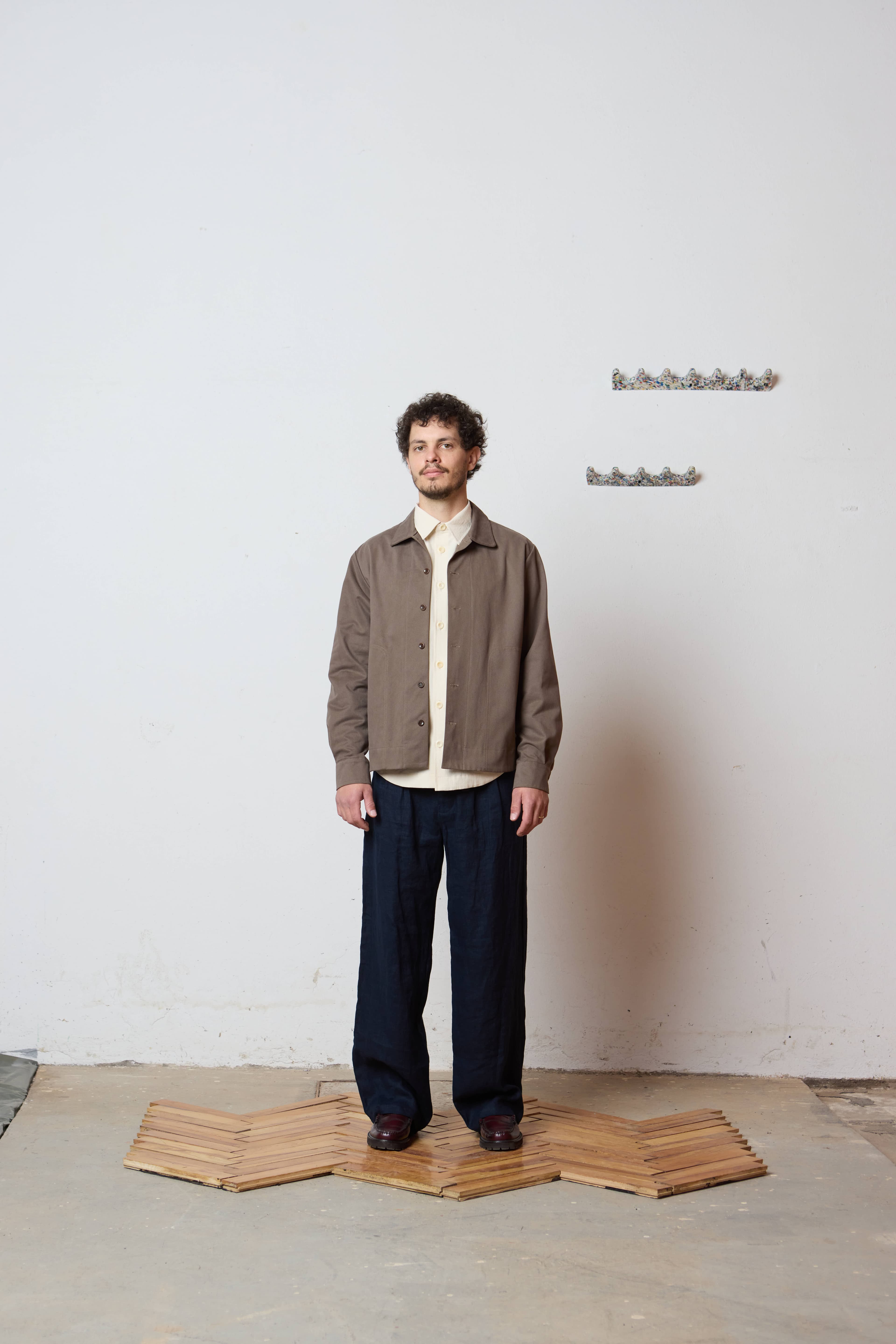 PLEATED PANTS