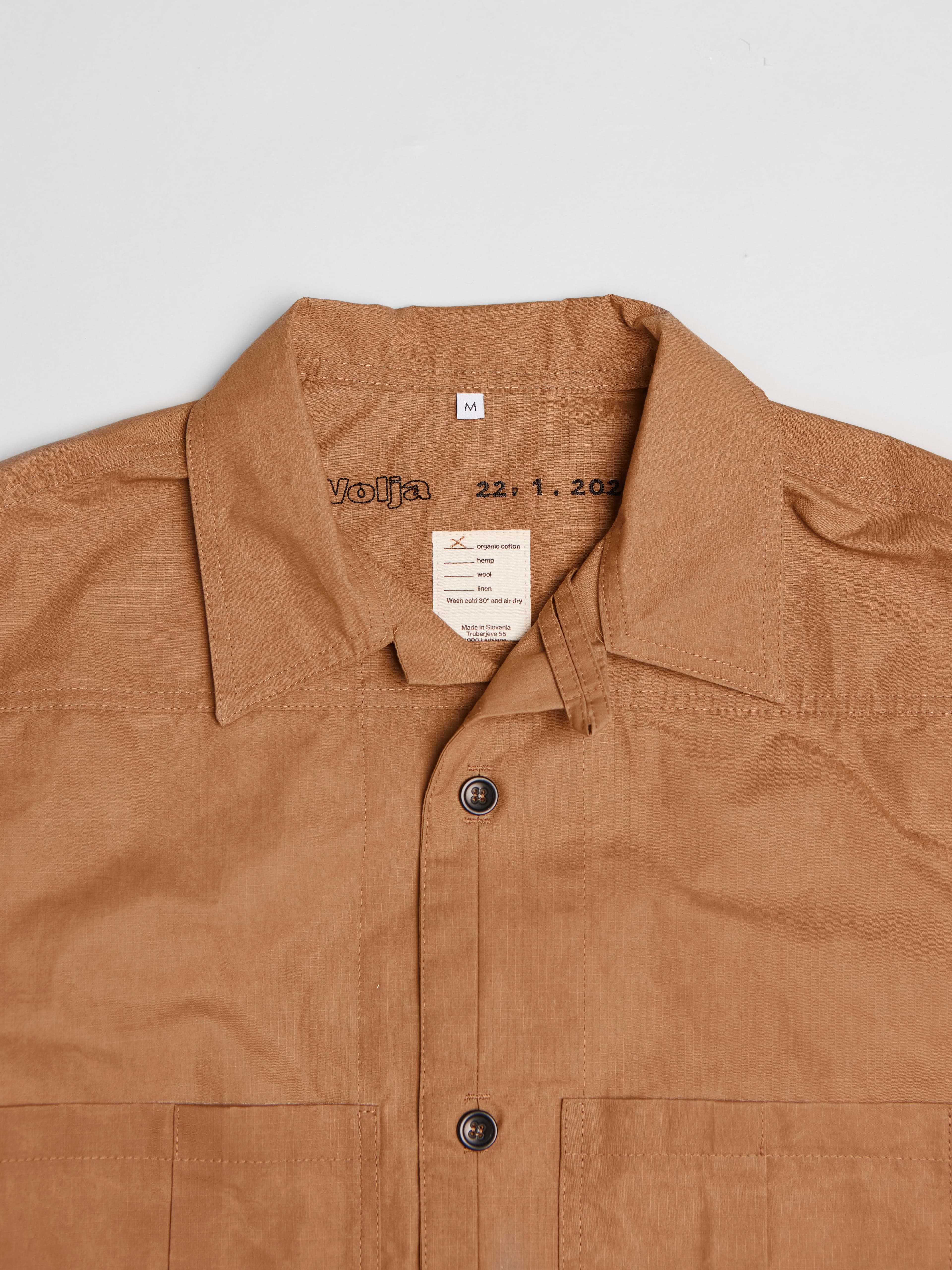 Wax overshirt