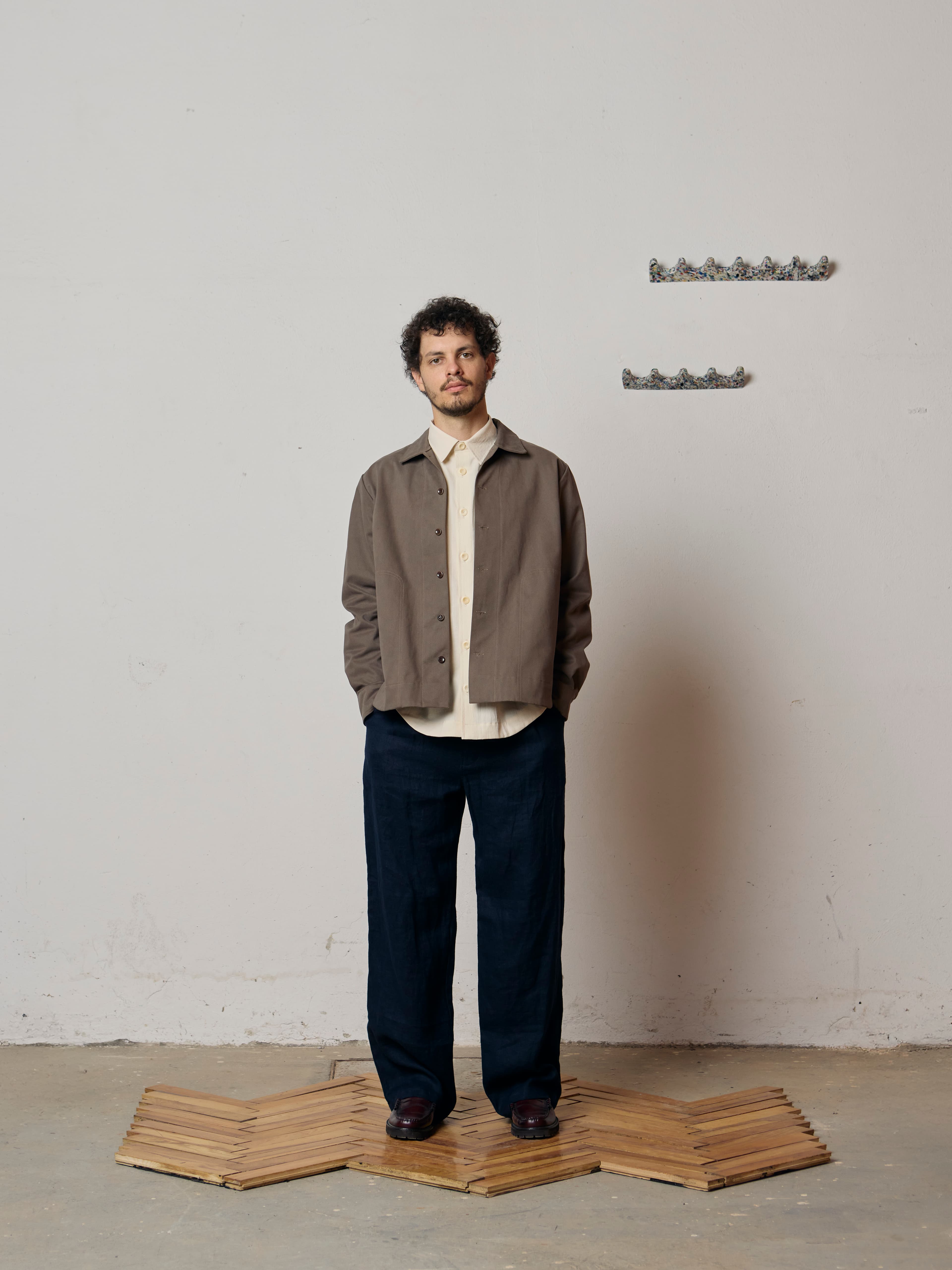 PLEATED PANTS
